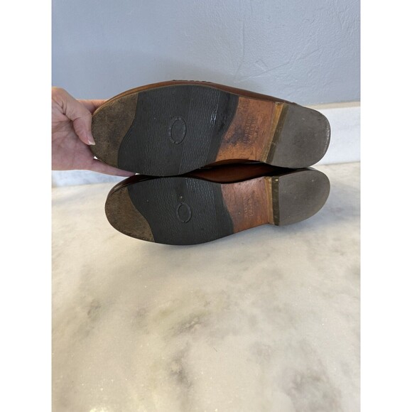 Johnston & Murphy Men’s Brown Woven Tassel Loafers Men's Size 9.5 - Picture 10 of 14